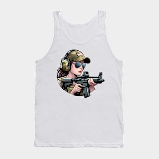 Tactical Girl Tank Top